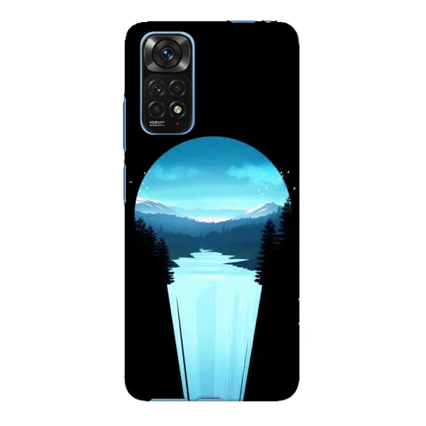 Чехол с рисунком «Синий Водопад» для Xiaomi Redmi Note 11E Pro Чехол с рисунком «Синий Водопад» для Xiaomi Redmi Note 11E Pro