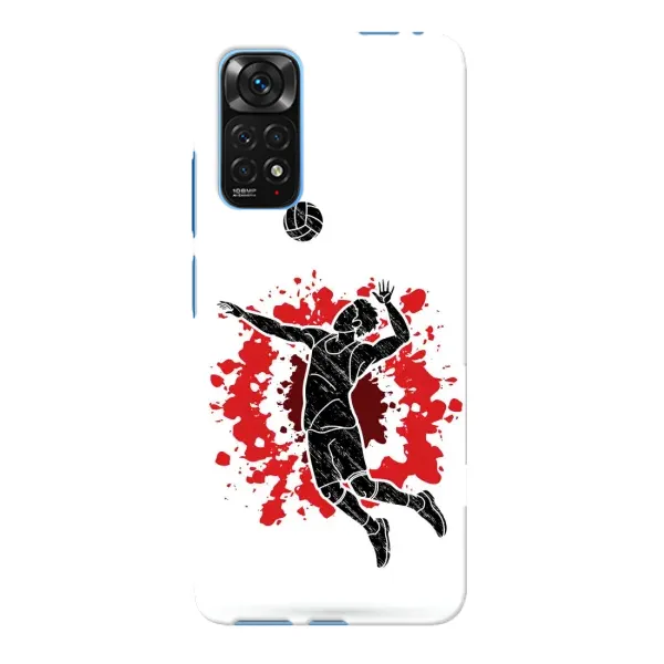 Чехол с рисунком «Волейболист» для Xiaomi Redmi Note 11E Pro Чехол с рисунком «Волейболист» для Xiaomi Redmi Note 11E Pro