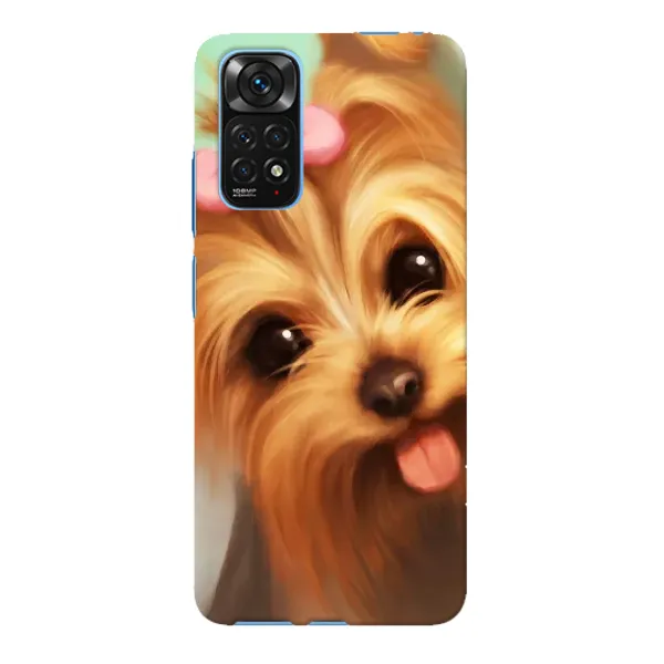 Чехол с рисунком «Йоршенский терьер» для Xiaomi Redmi Note 11E Pro Чехол с рисунком «Йоршенский терьер» для Xiaomi Redmi Note 11E Pro