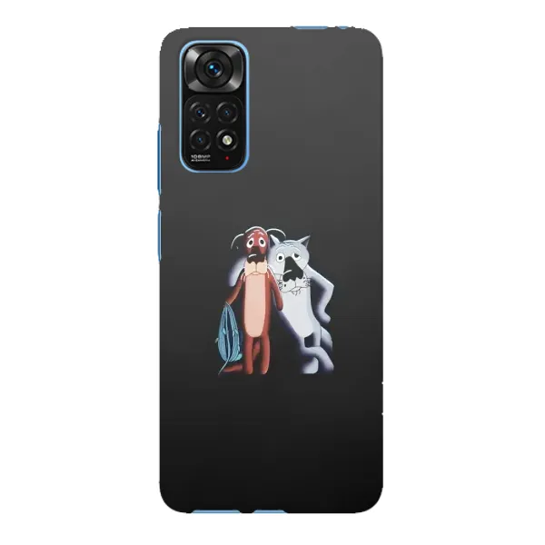 Чехол с рисунком «Шо, опять» для Xiaomi Redmi Note 11E Pro