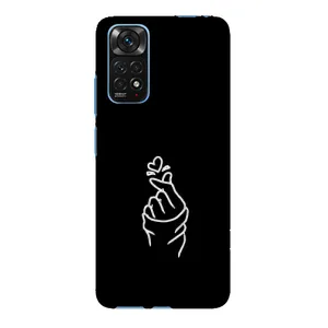 Чехлы (Знак сердечка) на Xiaomi Redmi Note 11E Pro (Знак Сердечка)