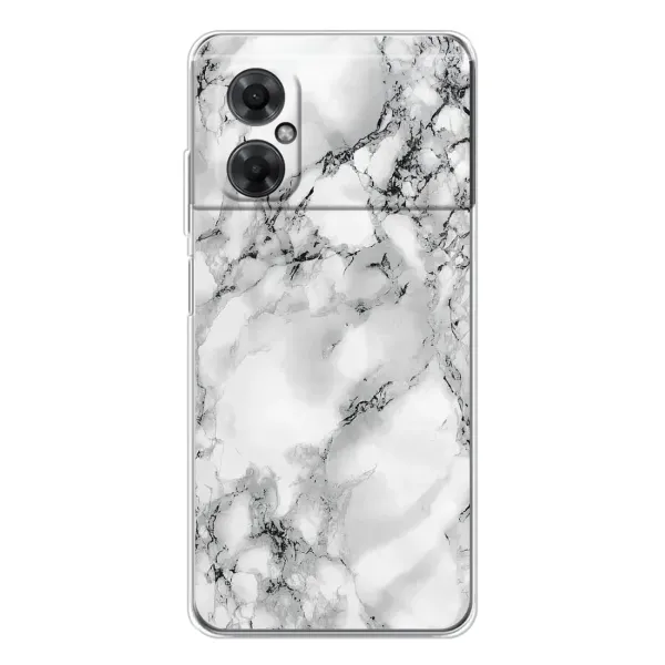 Чехол с рисунком «Белый мрамор» для Xiaomi Redmi Note 11R Чехол с рисунком «Белый мрамор» для Xiaomi Redmi Note 11R