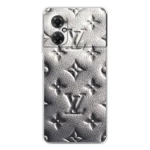 Текстурний Чохол Louis Vuitton для Редмі Ноут 11р (Бежевий ЛВ)