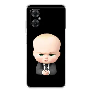 Мультяшный принт на Чехол для Редми Ноут 11р (Бос)