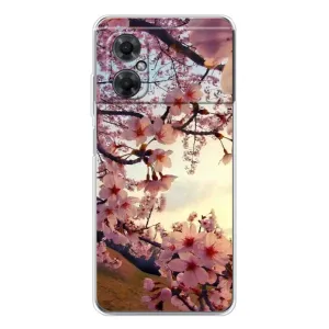 Чехол с принтом САКУРЫ на Xiaomi Redmi Note 11R (Цветущая сакура)