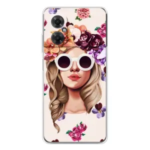Чохол з картинкою Модні Дівчата Xiaomi Redmi Note 11R (Дівчина в окулярах)