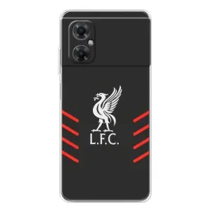 Силиконовые Чехлы принт Футбол на Xiaomi Redmi Note 11R (Эмблема Liverpool)