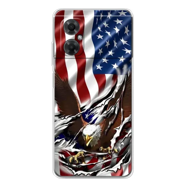 Чехол с рисунком «Флаг USA» для Xiaomi Redmi Note 11R Чехол с рисунком «Флаг USA» для Xiaomi Redmi Note 11R