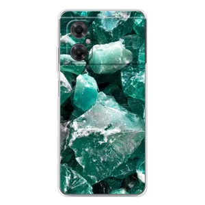 Чохол (Дорого-богато) на Xiaomi Redmi Note 11R (Смарагд)