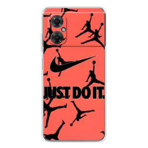 Силіконовый Чохол Nike Air Jordan на Редмі Ноут 11р