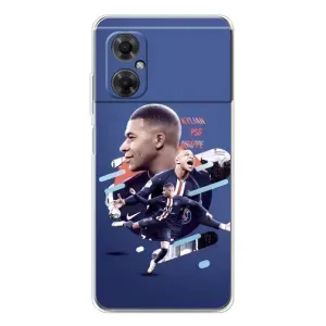 Чохол (TPU) з Футболістом на Xiaomi Redmi Note 11R (Киліан)