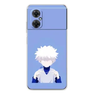 Чехол с персонажами АНИМЕ на Xiaomi Redmi Note 11R (Киллуа Золдик)