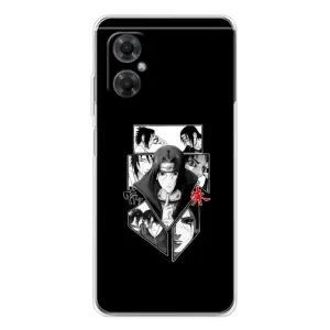 Чехлы с картинкой Итачи Учиха на Xiaomi Redmi Note 11R (Коллаж Итачи)