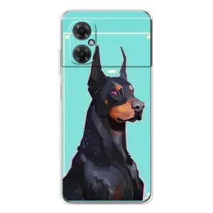 Чехол ДОБЕРМАН для Xiaomi Redmi Note 11R (Король доберман)