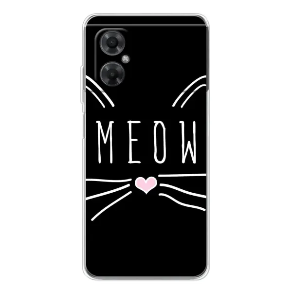 Чехол с рисунком «КОТИК MEOW» для Xiaomi Redmi Note 11R Чехол с рисунком «КОТИК MEOW» для Xiaomi Redmi Note 11R