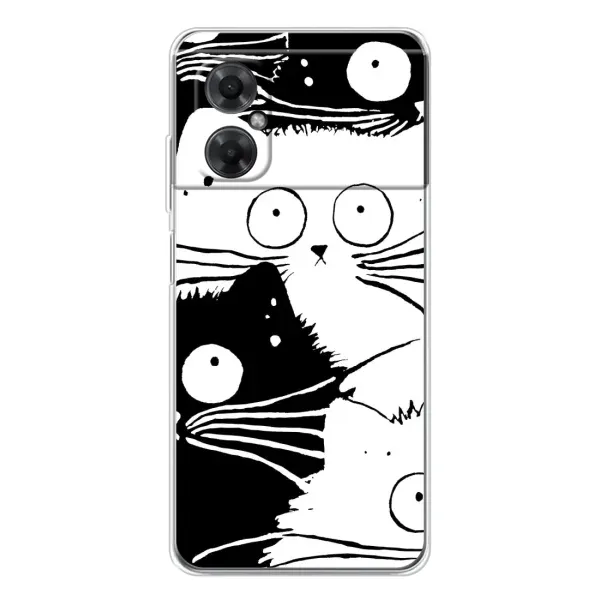 Чехол с рисунком «КОТИКИ» для Xiaomi Redmi Note 11R Чехол с рисунком «КОТИКИ» для Xiaomi Redmi Note 11R