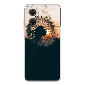 Силиконовый Чехол с одуванчиками на Xiaomi Redmi Note 11R (Красивый одуванчик)