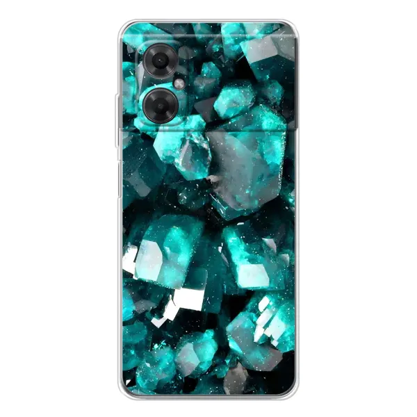 Чехол с рисунком «Кристалы» для Xiaomi Redmi Note 11R Чехол с рисунком «Кристалы» для Xiaomi Redmi Note 11R