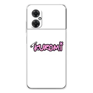 Чехол с персонажем Куроми на Xiaomi Redmi Note 11R (Лого Куроми)