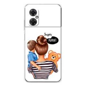 Чохли для МАМИ на Xiaomi Redmi Note 11R (Мама і син)