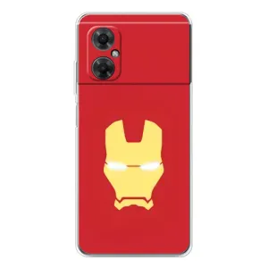 Чехол Супергерой Железный человек на Xiaomi Redmi Note 11R (Man)
