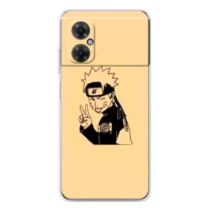 Чехлы с принтом Наруто на Xiaomi Redmi Note 11R (Наруто Удзумаки)