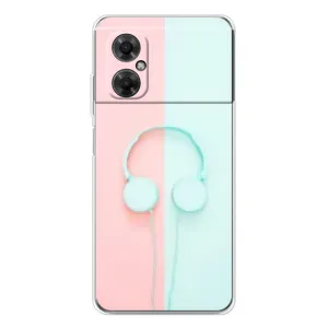 Девчачий Чехол для Xiaomi Redmi Note 11R (Наушники)
