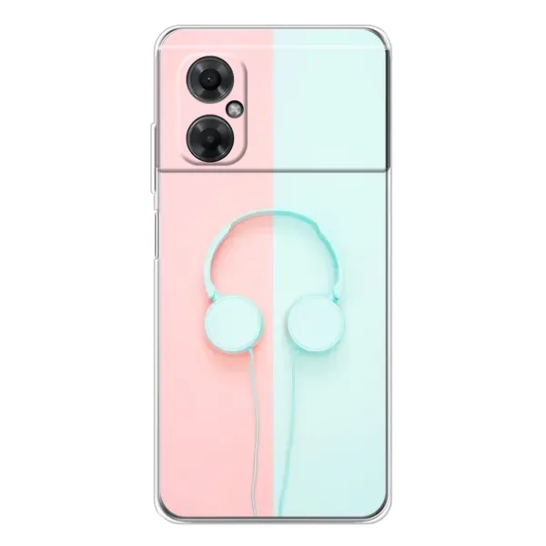 Чехол с рисунком «Наушники» для Xiaomi Redmi Note 11R Чехол с рисунком «Наушники» для Xiaomi Redmi Note 11R