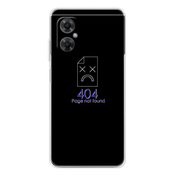 Чехол с рисунком «Ошибка 404» для Xiaomi Redmi Note 11R Чехол с рисунком «Ошибка 404» для Xiaomi Redmi Note 11R