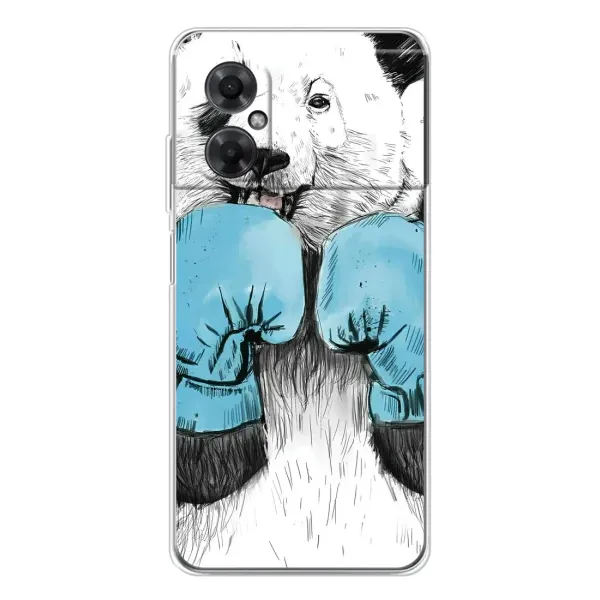 Чехол с рисунком «Панда боксер» для Xiaomi Redmi Note 11R Чехол с рисунком «Панда боксер» для Xiaomi Redmi Note 11R
