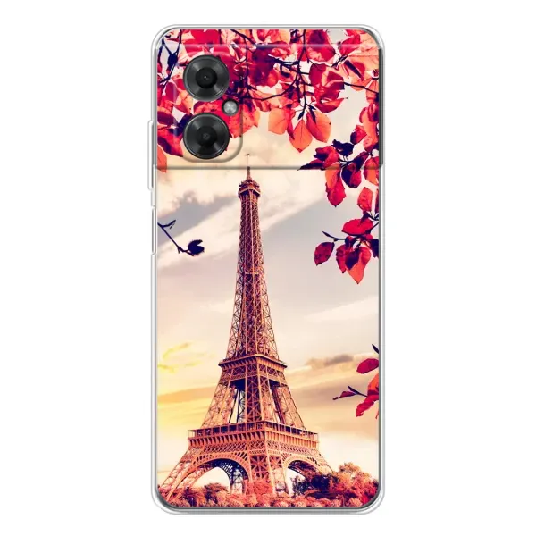 Чехол с рисунком «Paris photo» для Xiaomi Redmi Note 11R