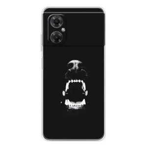 Чехол ДОБЕРМАН для Xiaomi Redmi Note 11R (Пасть добермана)
