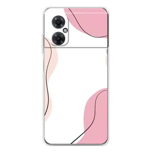 Чехол с рисунком «Розовый фон» для Xiaomi Redmi Note 11R Чехол с рисунком «Розовый фон» для Xiaomi Redmi Note 11R