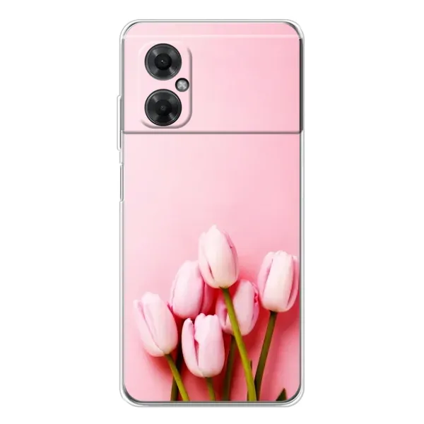 Чехол с рисунком «Розовые тюльпаны» для Xiaomi Redmi Note 11R Чехол с рисунком «Розовые тюльпаны» для Xiaomi Redmi Note 11R