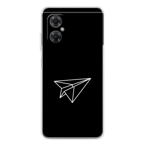 Чехол с рисунком «Самолетик» для Xiaomi Redmi Note 11R