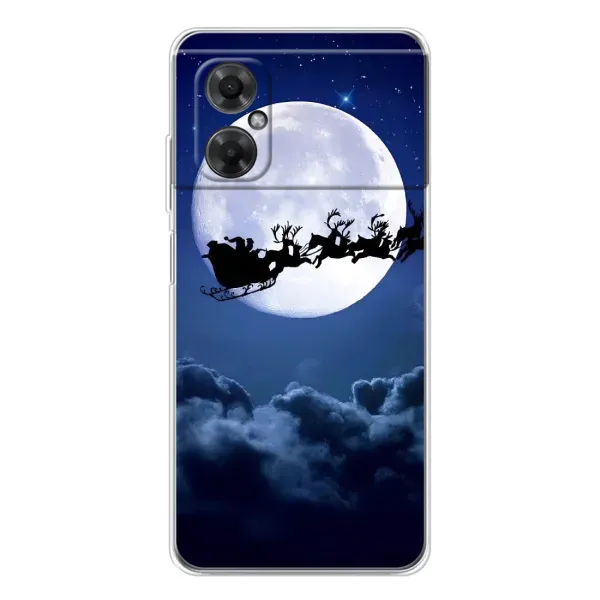 Чехол с рисунком «Санта - луна» для Xiaomi Redmi Note 11R Чехол с рисунком «Санта - луна» для Xiaomi Redmi Note 11R