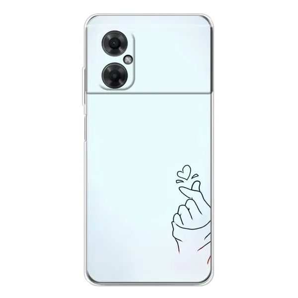 Чехол с рисунком «Сердце на голубом» для Xiaomi Redmi Note 11R Чехол с рисунком «Сердце на голубом» для Xiaomi Redmi Note 11R