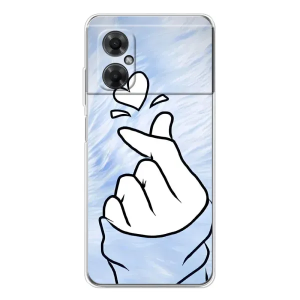 Чехол с рисунком «Сердечка знак» для Xiaomi Redmi Note 11R Чехол с рисунком «Сердечка знак» для Xiaomi Redmi Note 11R