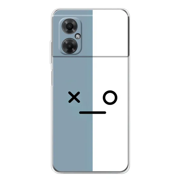 Чехол с рисунком «Серо-белый» для Xiaomi Redmi Note 11R Чехол с рисунком «Серо-белый» для Xiaomi Redmi Note 11R