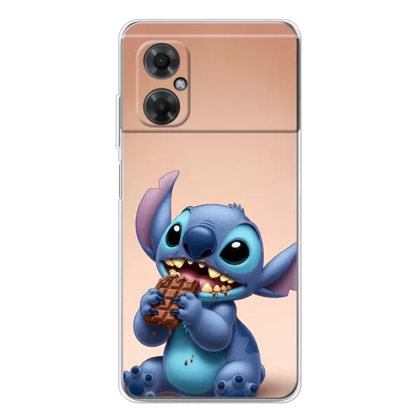 Чехол с рисунком «Стич с шоколадом» для Xiaomi Redmi Note 11R Чехол с рисунком «Стич с шоколадом» для Xiaomi Redmi Note 11R