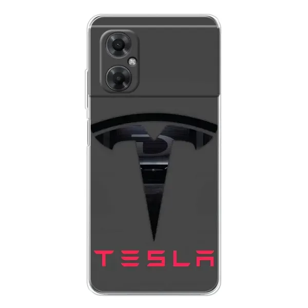 Чехол с рисунком «Logo TESLA» для Xiaomi Redmi Note 11R Чехол с рисунком «Logo TESLA» для Xiaomi Redmi Note 11R