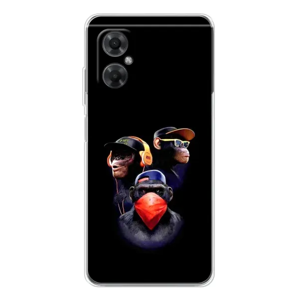 Чехол с рисунком «Три обезьяны» для Xiaomi Redmi Note 11R Чехол с рисунком «Три обезьяны» для Xiaomi Redmi Note 11R