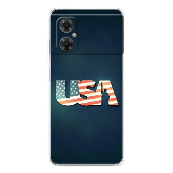 Чехол с рисунком «USA» для Xiaomi Redmi Note 11R Чехол с рисунком «USA» для Xiaomi Redmi Note 11R