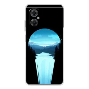 Літній Чохол на Xiaomi Redmi Note 11R (Синій Водоспад)