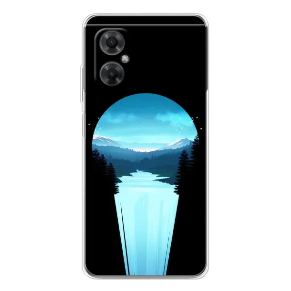 Чехол с рисунком «Синий Водопад» для Xiaomi Redmi Note 11R Чехол с рисунком «Синий Водопад» для Xiaomi Redmi Note 11R