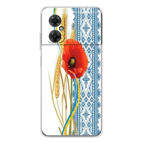 Чехол с рисунком «Вышиванка с цветком» для Xiaomi Redmi Note 11R Чехол с рисунком «Вышиванка с цветком» для Xiaomi Redmi Note 11R