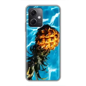 Чехол с изображением  вкусной еды для Xiaomi Redmi Note 12 (5G) (Ананас)