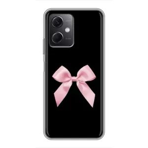 Чохол банти для Xiaomi Redmi Note 12 (5G) (Бант на чорному)