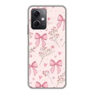 Чохол банти для Xiaomi Redmi Note 12 (5G) (Банти з квітами)