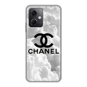 Чехол с Брендами одежды на Редми Ноут 12 5Джи (CHANEL)